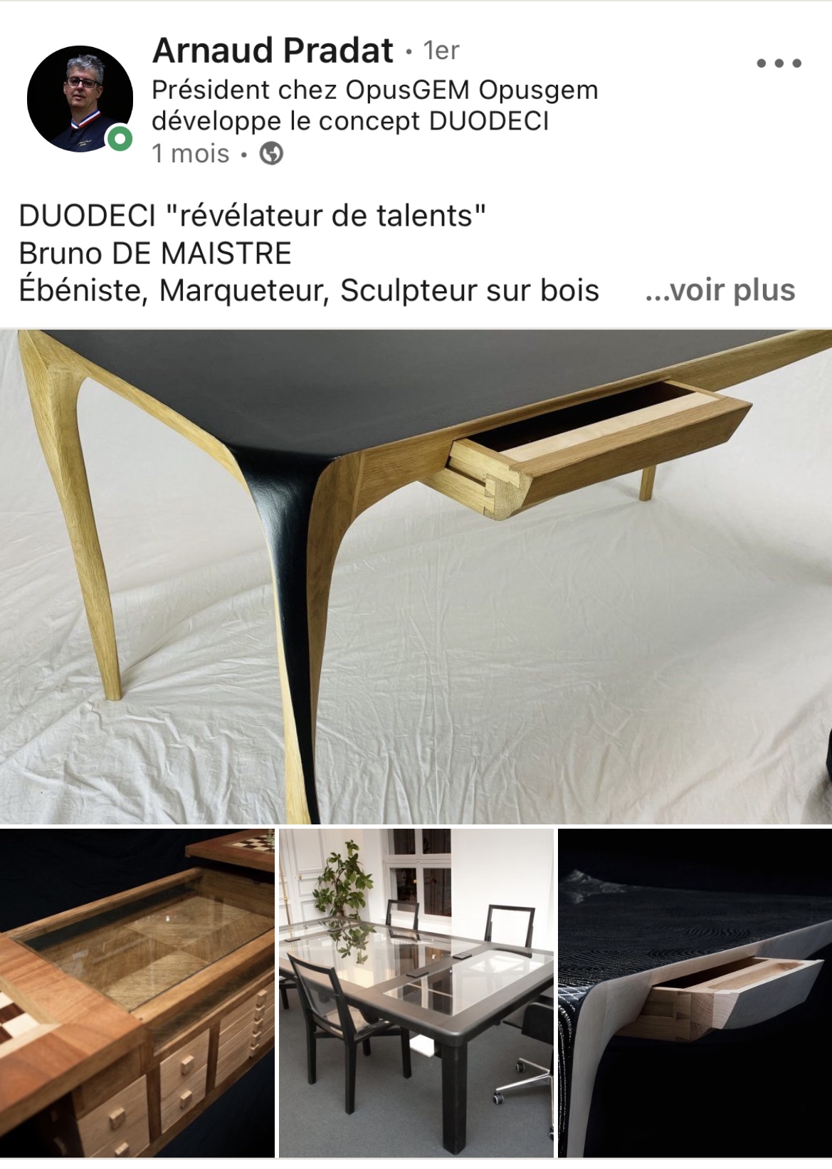 Référencé sur Duodeci, la nouvelle plateforme des Métiers d’Art