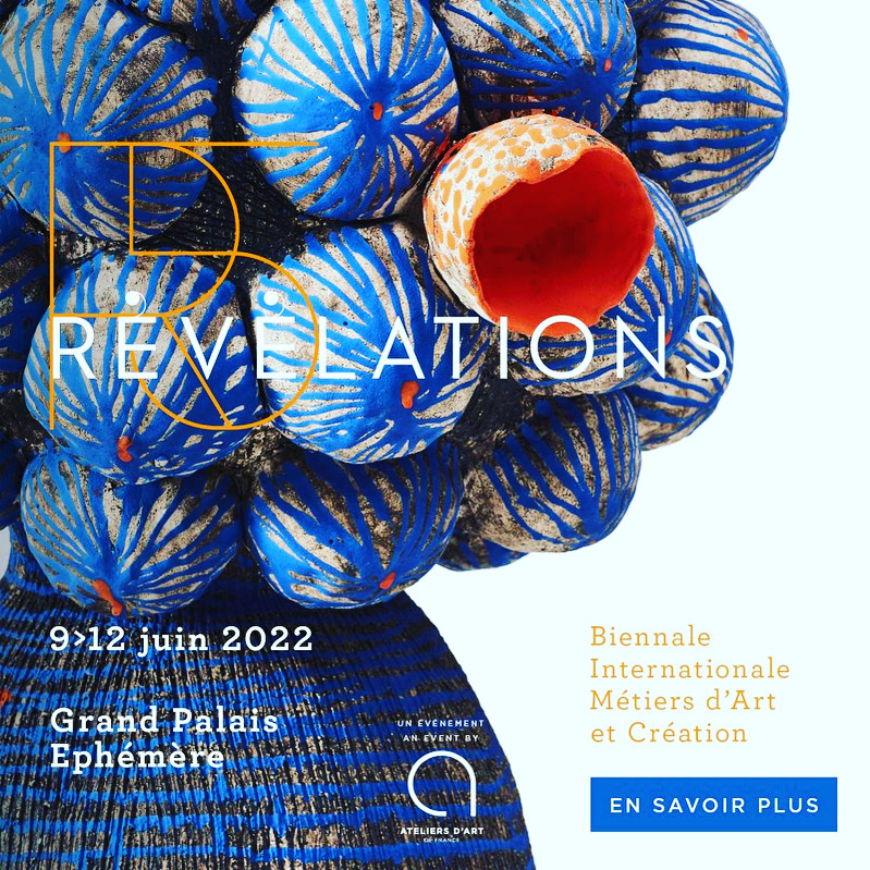 Les Ateliers BdM au salon REVELATIONS, Biennale des Métiers d’Art et de la Création – Grand Palais Ephémère – Juin 2022