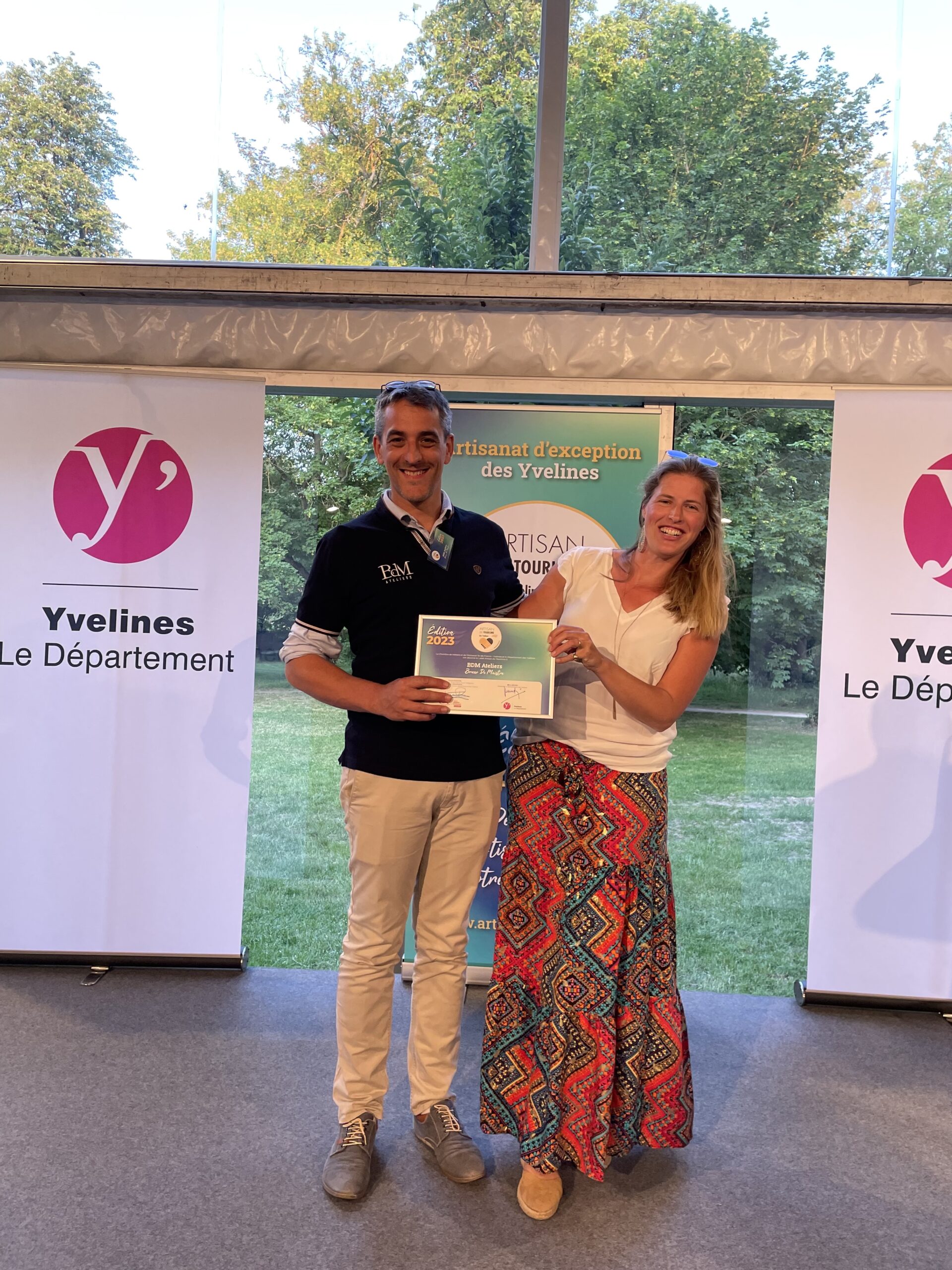 Label Artisan du Tourisme – CMA IDF (juin 2023)
